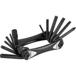 Lezyne Mini-outils & Outils Multifonctions RAP II Outil Multifonction Avec 12 Fonctions, Noir