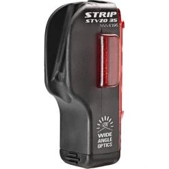 Lezyne Éclairage Vélo à Pile Strip Drive Éclairage LED Arrière, Noir/rouge