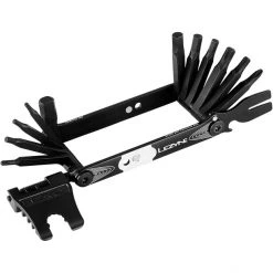 Lezyne Mini-outils & Outils Multifonctions Super V Outil Multifonction Avec 22 Fonctions, Noir