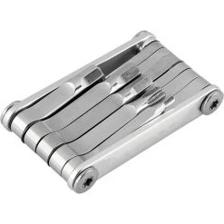 Lezyne Mini-outils & Outils Multifonctions SV PRO Outil Multifonction Avec 11 Fonctions, Argent