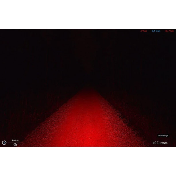 Lupine-lighting-systems Éclairage Vélo à Pile Rotlicht Feu Arrière, Noir/blanc 3 Lupine-lighting-systems Éclairage Vélo à Pile Rotlicht Feu Arrière, Noir/blanc – Image 3