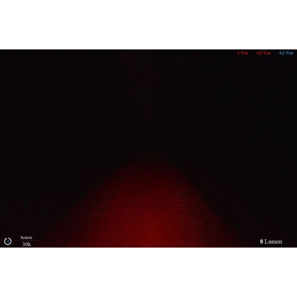 Lupine-lighting-systems Éclairage Vélo à Pile Rotlicht Feu Arrière, Noir/blanc 4 Lupine-lighting-systems Éclairage Vélo à Pile Rotlicht Feu Arrière, Noir/blanc – Image 4