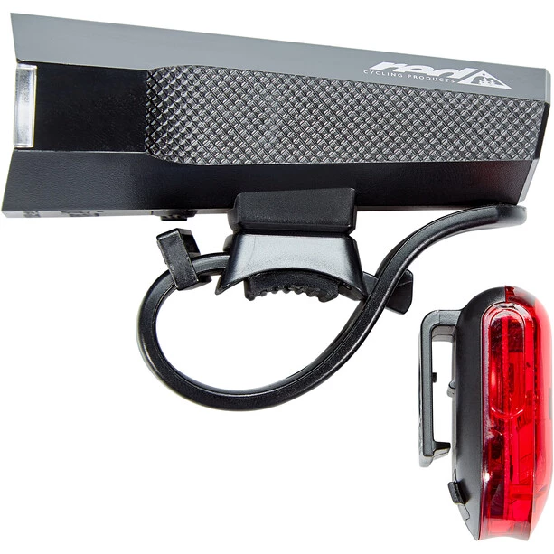 Red-cycling-products Éclairage Vélo à Pile Highlight 42 USB Kit D’éclairages 1 Red-cycling-products Éclairage Vélo à Pile Highlight 42 USB Kit D’éclairages