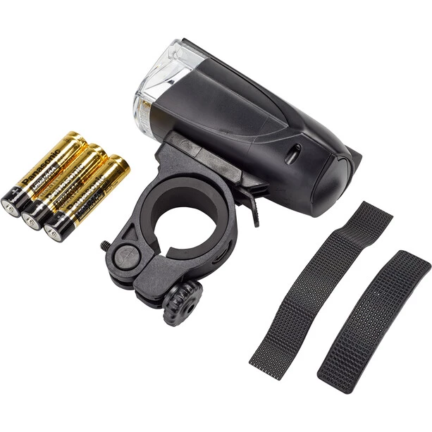 Red-cycling-products Éclairage Vélo à Pile Power LED Éclairage Avant, Noir 2 Red-cycling-products Éclairage Vélo à Pile Power LED Éclairage Avant, Noir – Image 2