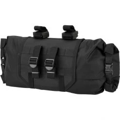 Restrap Sacoches Pour Guidon Bar Bag Holster Avec Sac étanche 17l & Sacoche L Pour Provisions, Noir