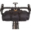 Restrap Sacoches Pour Guidon Bar Bag Étui Avec Un Sac étanche De 14l Et Une Pochette Pour La Nourriture De 1,5l, Noir