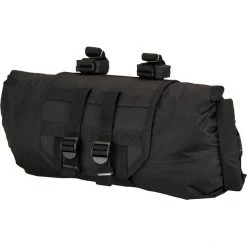 Restrap Sacoches Pour Guidon Bar Bag Holster M Avec Pochette Alimentaire, Noir