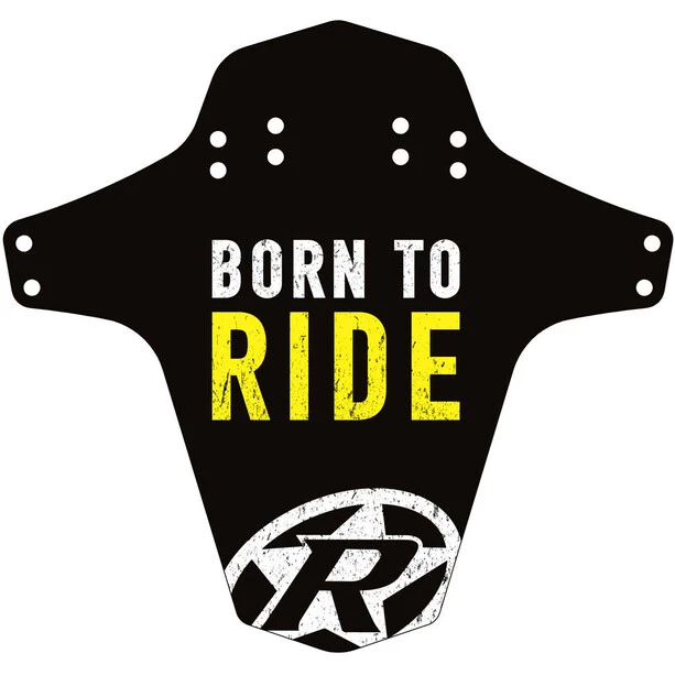 Reverse Born To Ride Garde-boue, Noir/jaune 1 Reverse Born To Ride Garde-boue, Noir/jaune
