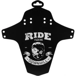 Reverse Ride Fucking Downhill Garde-boue, Noir/blanc