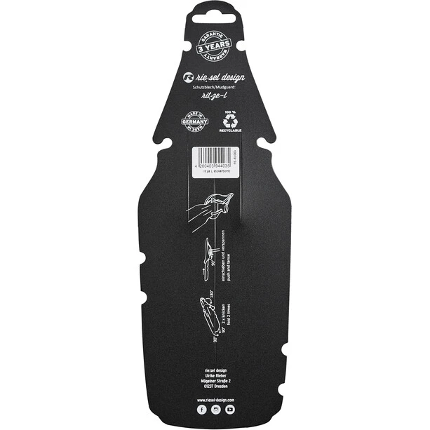 Riesel-design Rit:ze L Garde-boue Arrière, Multicolore 2 Riesel-design Rit:ze L Garde-boue Arrière, Multicolore – Image 2