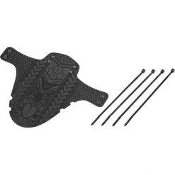 Riesel-design Garde-boue Schlamm:PE Pare-boue Avant 26-29", Noir