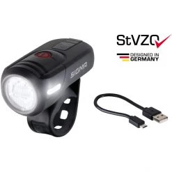Sigmasport Éclairage Vélo à Pile Aura 45 Éclairage USB Avant -Catégories les plus recherchées Soldes sigma sport aura 45 usb front light stvzo 6