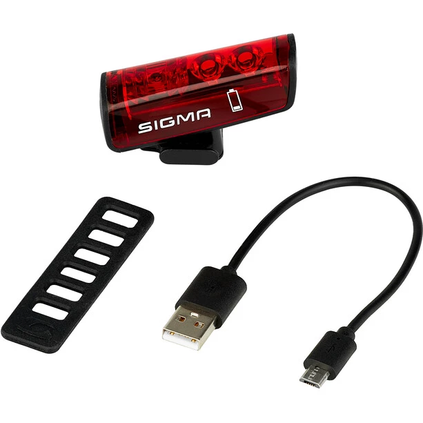 Sigmasport Éclairage Vélo à Pile Blaze Éclairage Arrière Avec Fonction De Feu De Freinage 1 Sigmasport Éclairage Vélo à Pile Blaze Éclairage Arrière Avec Fonction De Feu De Freinage