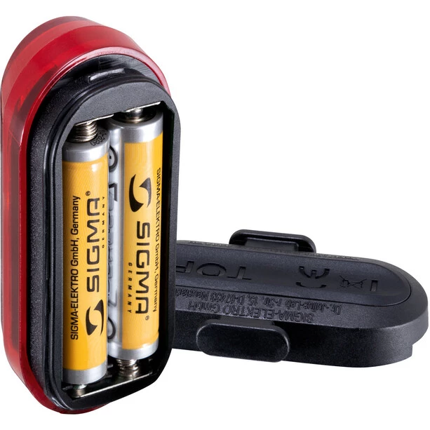 Sigmasport Éclairage Vélo à Pile Curve Feu Arrière 1 Sigmasport Éclairage Vélo à Pile Curve Feu Arrière