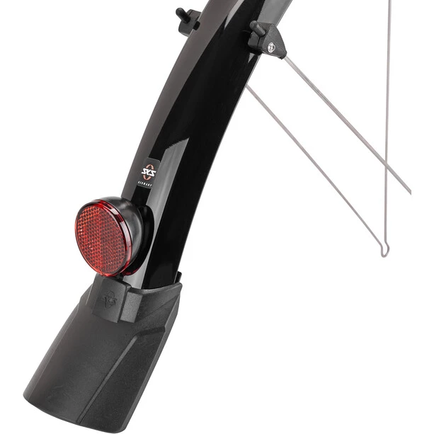 Sks Bluemels B53 Paire De Garde-boue 28" Avec Canal Pour Câble, Noir 1 Sks Bluemels B53 Paire De Garde-boue 28" Avec Canal Pour Câble, Noir