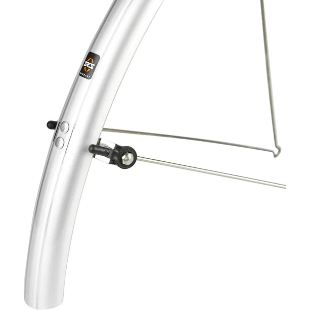 Sks Bluemels Basic Jeu De Garde-boue 28" 35mm, Argent 1 Sks Bluemels Basic Jeu De Garde-boue 28" 35mm, Argent