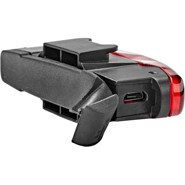 Spanninga Éclairage Vélo à Pile Arco Éclairage Arrière Rechargeable, Noir 2 Spanninga Éclairage Vélo à Pile Arco Éclairage Arrière Rechargeable, Noir – Image 2