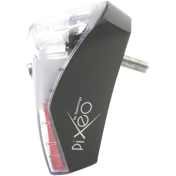 Spanninga Éclairage Vélo à Pile Pixeo XB Feu Arrière, Noir/rouge 2 Spanninga Éclairage Vélo à Pile Pixeo XB Feu Arrière, Noir/rouge – Image 2