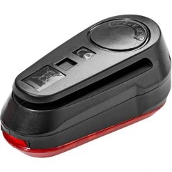 Spanninga Éclairage Vélo à Pile Ruby 3 Éclairage Arrière Fonctionnant Sur Piles, Noir