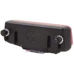 Spanninga Éclairage Vélo à Pile Solo XB Éclairage Arrière Fonctionnant Sur Piles, Rouge