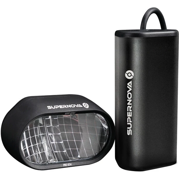 Supernova Éclairage Vélo à Pile M99 Mini Pro B54 Lumière Avant Avec Batterie, Noir 1 Supernova Éclairage Vélo à Pile M99 Mini Pro B54 Lumière Avant Avec Batterie, Noir