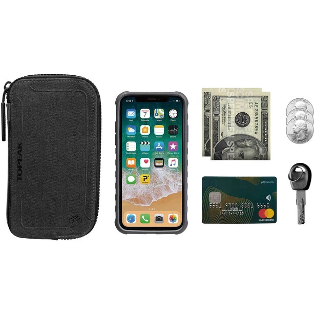 Topeak Housses, Coques Et Supports Pour Smartphone Pochette De Cyclisme 5,5", Gris 4 Topeak Housses, Coques Et Supports Pour Smartphone Pochette De Cyclisme 5,5", Gris – Image 4