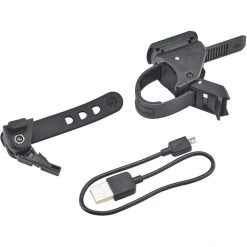 Trelock Éclairage Vélo à Pile LS 560 I-GO Control + LS 72 Kit D’éclairages, Noir