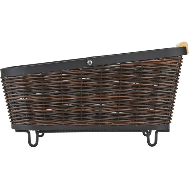 Unix Paniers Vélo Berno Universal System Rondelles, Noir/marron 1 Unix Paniers Vélo Berno Universal System Rondelles, Noir/marron