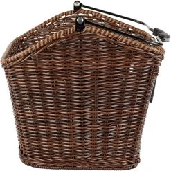 Unix Paniers Vélo Manolo Panier Pour Roue Avant KlickFix, Marron