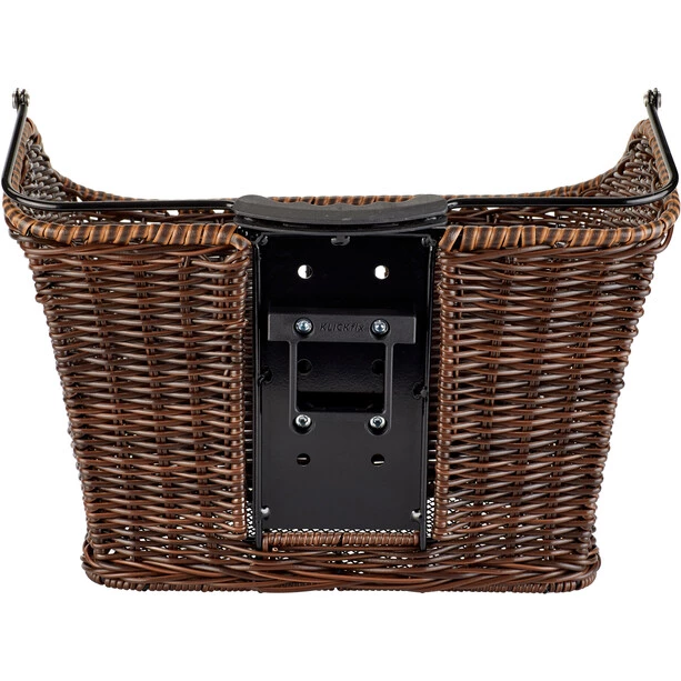 Unix Paniers Vélo Manolo Panier Pour Roue Avant KlickFix, Marron 2 Unix Paniers Vélo Manolo Panier Pour Roue Avant KlickFix, Marron – Image 2