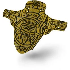 Unleazhed Unsplash M01 Garde-boue Avant 26-29" Avec 4 Attaches Câbles Rilsan, Or/noir