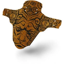 Unleazhed Unsplash M01 Garde-boue Avant 26-29" Avec 4 Attaches Câbles Rilsan, Or/noir