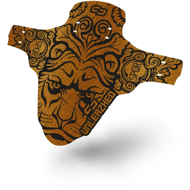 Unleazhed Unsplash M01 Garde-boue Avant 26-29" Avec 4 Attaches Câbles Rilsan, Or/noir 1 Unleazhed Unsplash M01 Garde-boue Avant 26-29" Avec 4 Attaches Câbles Rilsan, Or/noir