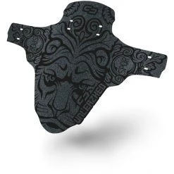 Unleazhed Unsplash M01 Garde-boue Avant 26-29" Avec 4 Attaches Câbles Rilsan, Gris/noir