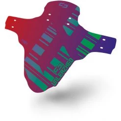 Unleazhed Unsplash M01 Garde-boue Avant 26-29" Avec 4 Attaches Câbles Rilsan, Multicolore