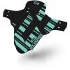 Unleazhed Unsplash M01 Garde-boue Avant 26-29" Avec 4 Attaches Câbles Rilsan, Noir/turquoise