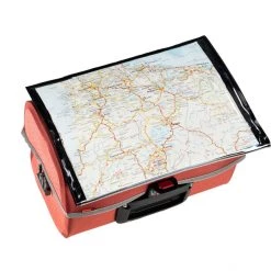 Vaude Sacoches Pour Guidon Beguided Pochette De Protection Large, Noir/transparent