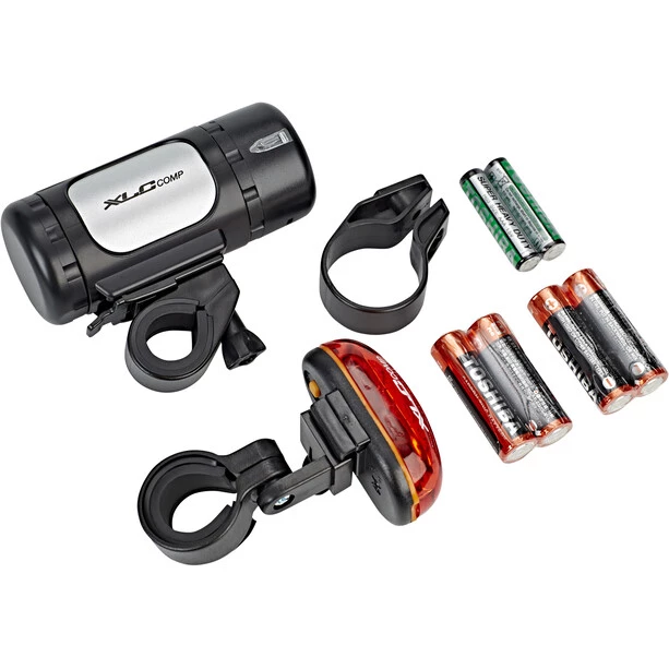 Xlc Éclairage Vélo à Pile CL Comp Cupid/Oberon Jeu De Lampes LED Fonctionnant Sur Piles 1 Xlc Éclairage Vélo à Pile CL Comp Cupid/Oberon Jeu De Lampes LED Fonctionnant Sur Piles