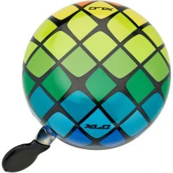 Xlc Sonnettes Minigun DD-M09 Sonnette De Vélo Ø83mm, Vert/noir