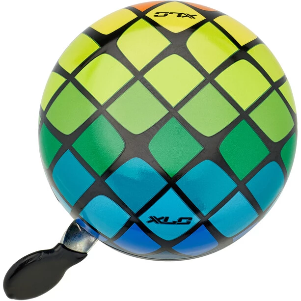 Xlc Sonnettes Minigun DD-M09 Sonnette De Vélo Ø83mm, Vert/noir 1 Xlc Sonnettes Minigun DD-M09 Sonnette De Vélo Ø83mm, Vert/noir