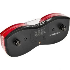 Xlc Éclairage Vélo à Pile Porte-bagages Jeu De Lampes LED Fonctionnant Sur Piles Réflecteurs Inclus