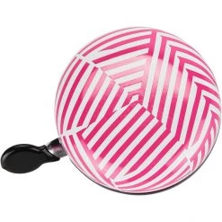 Xlc Sonnettes Minigun DD-M09 Sonnette De Vélo Ø83mm, Blanc/rouge