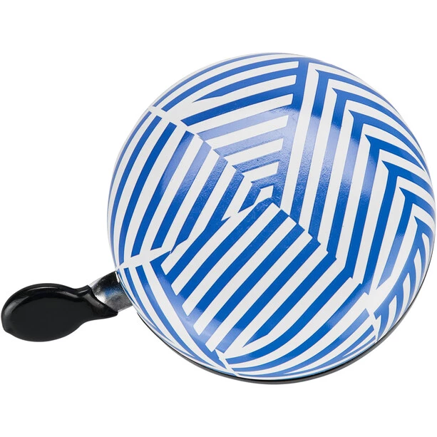 Xlc Sonnettes Minigun DD-M09 Sonnette De Vélo Ø83mm, Bleu/blanc 1 Xlc Sonnettes Minigun DD-M09 Sonnette De Vélo Ø83mm, Bleu/blanc