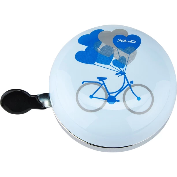 Xlc Sonnettes Minigun DD-M09 Sonnette De Vélo Ø83mm, Bleu 1 Xlc Sonnettes Minigun DD-M09 Sonnette De Vélo Ø83mm, Bleu