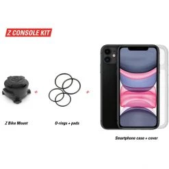 Zefal Housses, Coques Et Supports Pour Smartphone Z-Console Bike Kit Support Pour Smartphone Pour IPhone 11, Noir